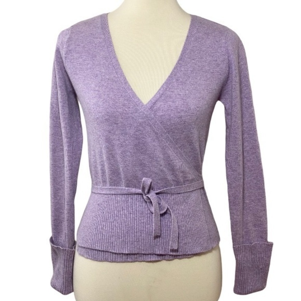 Anthropologie Diab’less Angora wrap sweate…